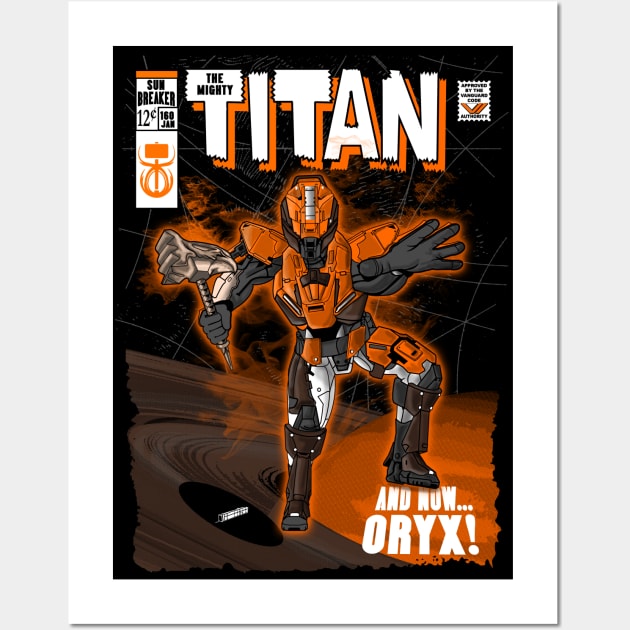 The Mighty Titan Wall Art by Sonicdude242